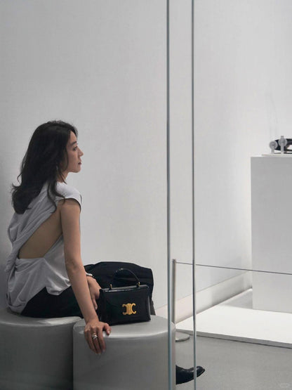 백경공장 / 셀린느 패턴트 소가죽 핸드백