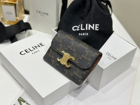 백경공장 / 셀린느 프린트 플랩 카드지갑