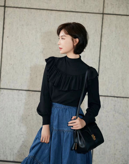 백경공장 / 셀린느 스몰 사이즈 새틴 소가죽 핸드