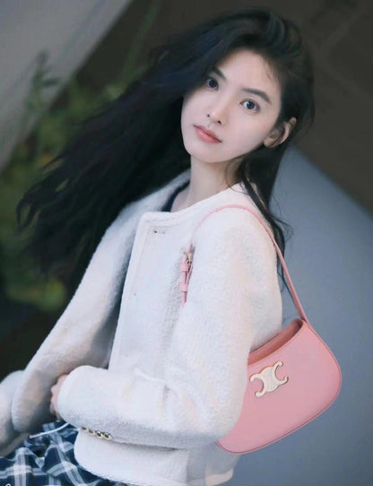 백경공장 / 셀린느 미디엄 사이즈 로고 프린트 소가죽 핸드백