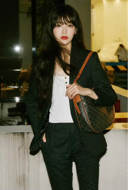 백경공장 / 셀린느 프린트 소가죽 핸드백