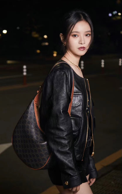 백경공장 / 셀린느 프린트 소가죽 핸드백