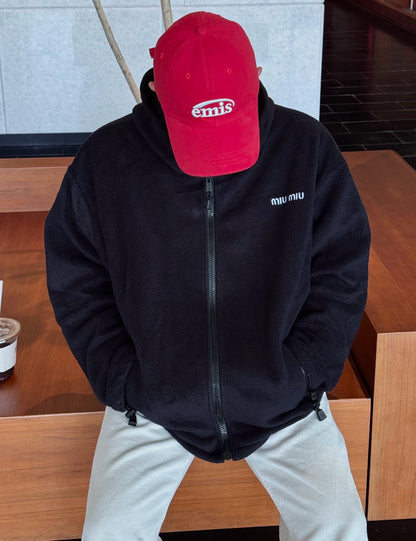 V공장 / 미우미우 집업 후드티
