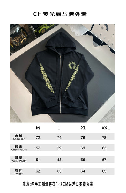 V공장 / 크롬하츠 집업 후드티