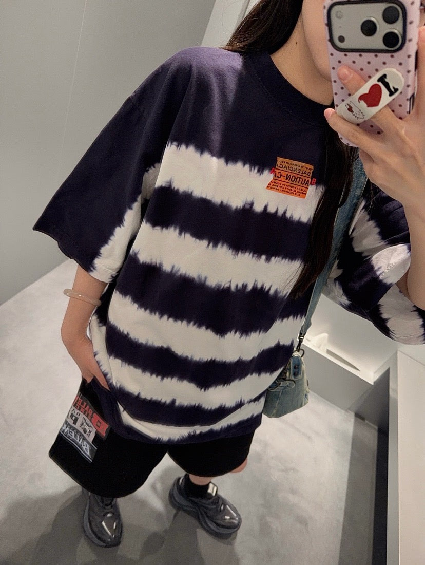 GTR / 발렌시아가 반팔 티셔츠