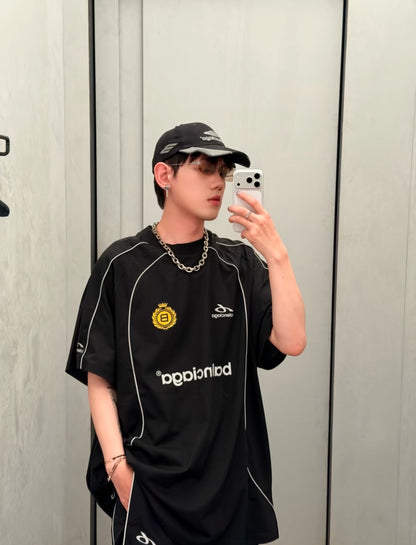 GTR / 발렌시아가 반팔 티셔츠