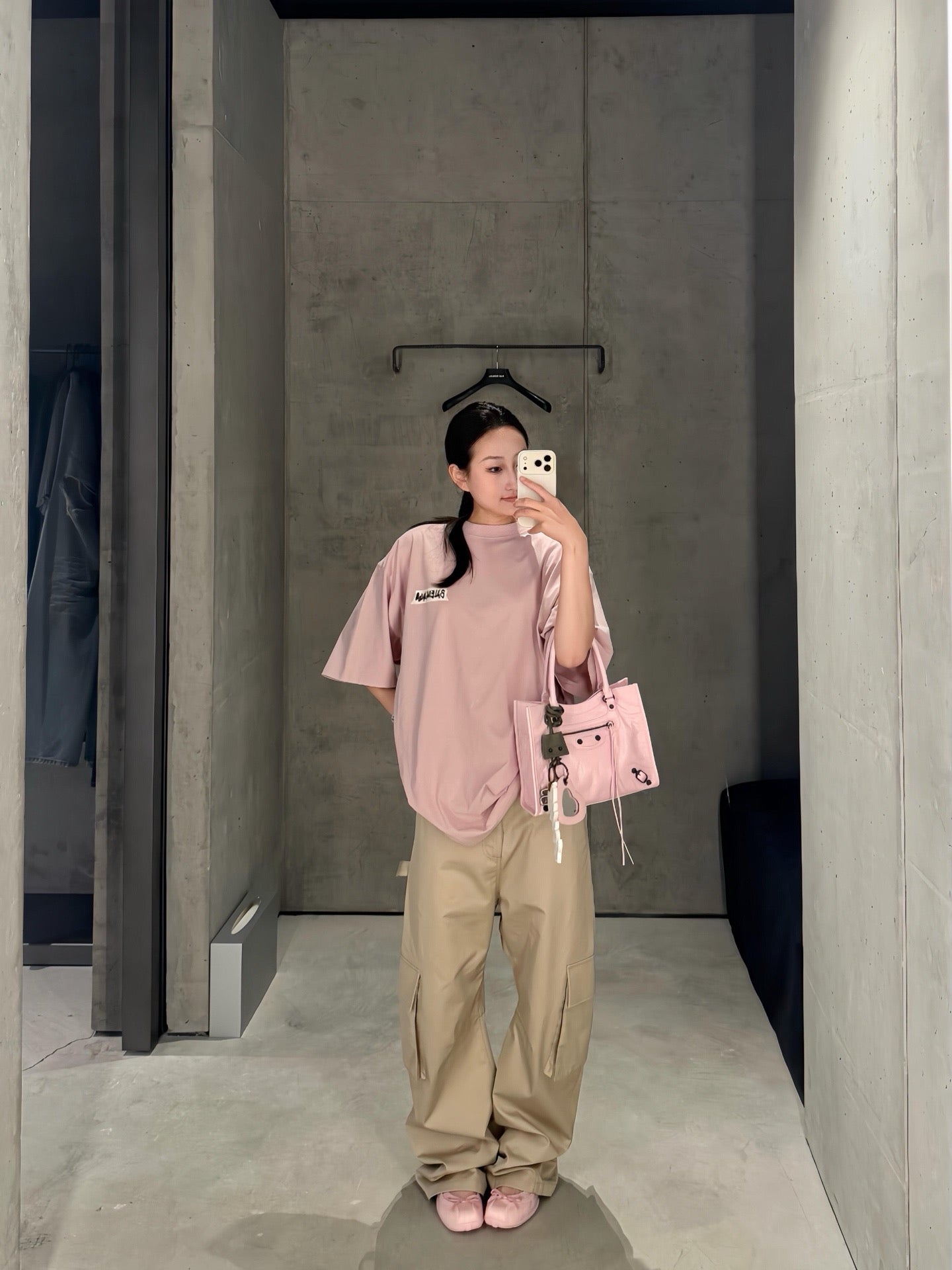 GTR / 발렌시아가 반팔 티셔츠
