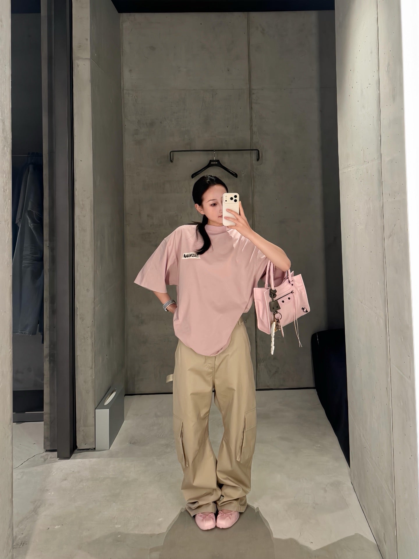 GTR / 발렌시아가 반팔 티셔츠