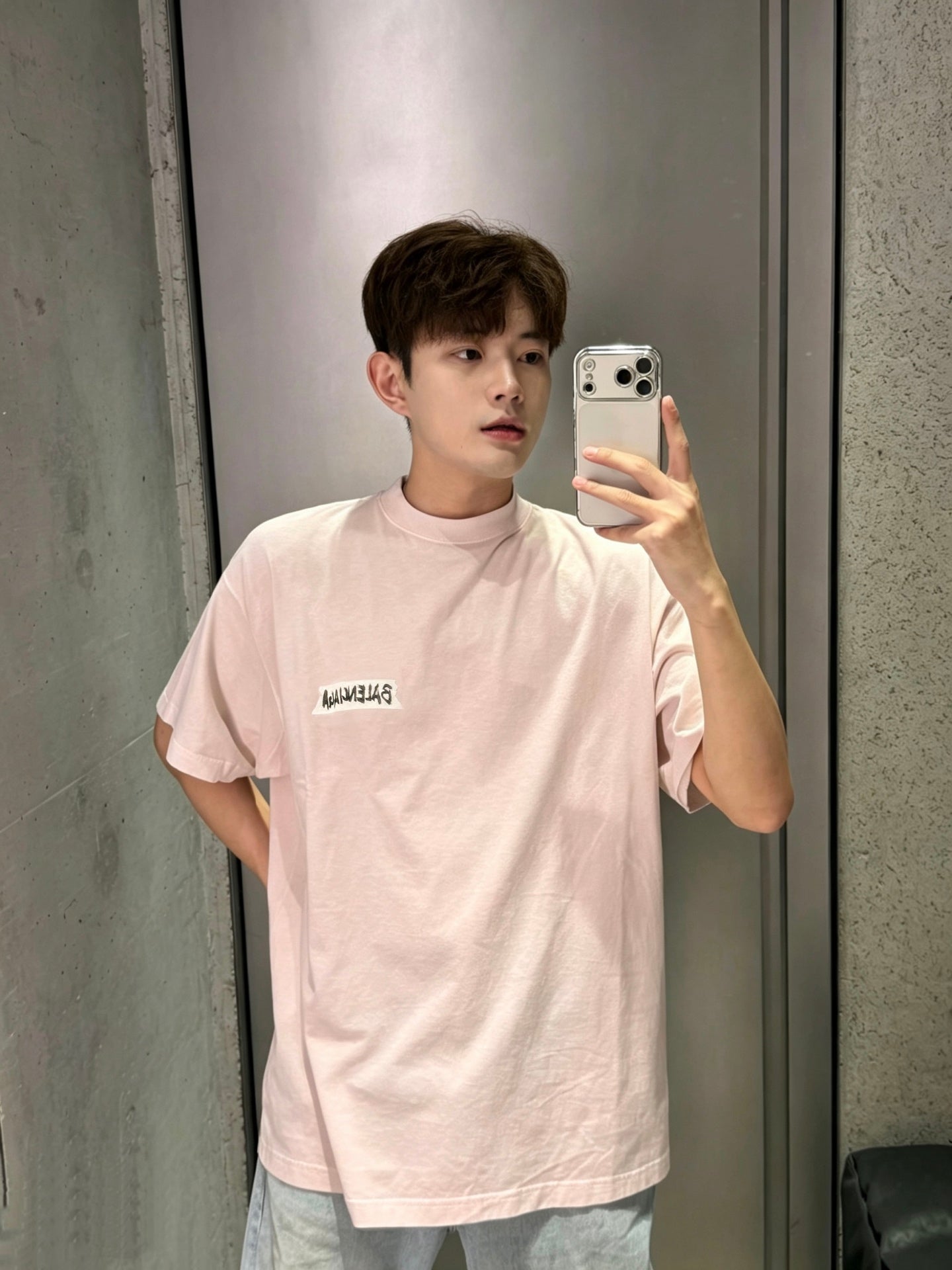 GTR / 발렌시아가 반팔 티셔츠